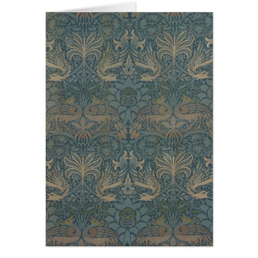 孔雀とドラゴンbyウィリアム・モリス (正面)