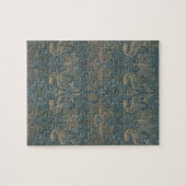 孔雀とドラゴンbyウィリアム・モリス ジグソーパズル (横)