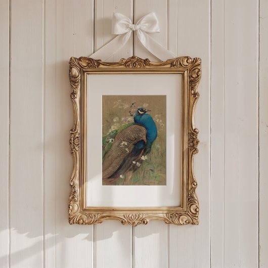 孔雀とマルゲリッツ | エドウィン・ジョン・アレキサンダー カード