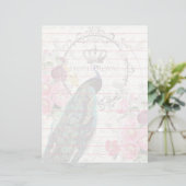 孔雀と春の花 (スタンド正面)