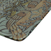 孔雀と竜（ウィリアム・モリス著） カッティングボード (角)