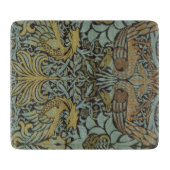 孔雀と竜（ウィリアム・モリス著） カッティングボード (正面)