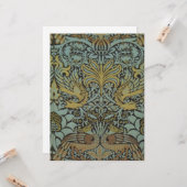 孔雀と竜（ウィリアム・モリス著） カード (正面/裏面インサイチュ)