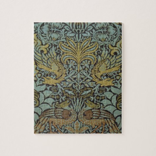 孔雀と竜（ウィリアム・モリス著） ジグソーパズル (縦)