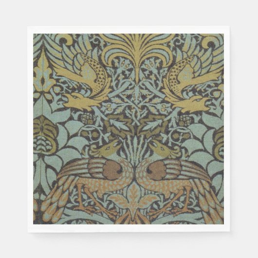孔雀と竜（ウィリアム・モリス著） スタンダードランチョンナプキン (正面)