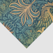 孔雀と竜、1878年ウィリアム・モリス 薄葉紙 (詳細)