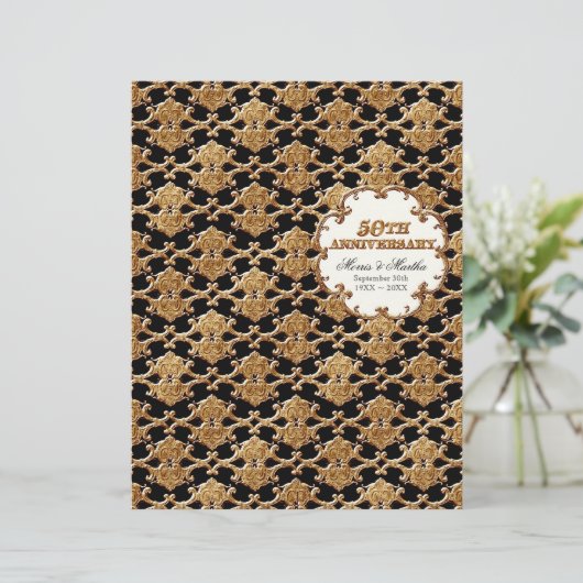 孔雀と羽のマッエレガントチング結婚式 プログラム (スタンド正面)