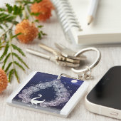 孔雀のキーホルダー キーホルダー (正面右)