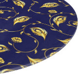 孔雀のサリーパターン カッティングボード (角)