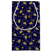 孔雀のサリーパターン スモールペーパーバッグ (裏面)