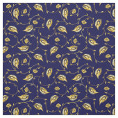 孔雀のサリーパターン ファブリック (見本)