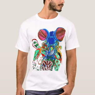 孔雀のシャコ目 Tシャツ