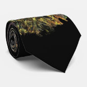 孔雀のタイ ネクタイ (ロール)