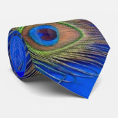 孔雀のタイ ネクタイ (ロール)