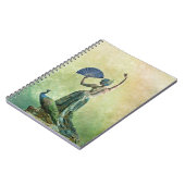 孔雀のダンサーのノート ノートブック (左側)