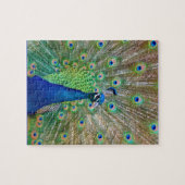 孔雀のパズル ジグソーパズル (横)