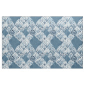 孔雀のパッチワーク海軍Bohoの上品の水彩画 ファブリック (ファットクウォーター)