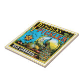 孔雀のピクルス タイル (側面)