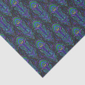 孔雀のプリントのティッシュペーパーのギフト包むこと 薄葉紙 (詳細)