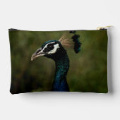 孔雀のプロフィール アクセサリーポーチ (裏面)