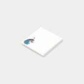 孔雀のポストイットノート ポストイット (アングル)