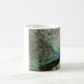 孔雀のマグカップ コーヒーマグカップ (中央)