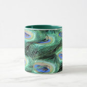 孔雀のマグ1 マグカップ (中央)