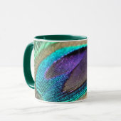 孔雀のマグ マグカップ (正面左)