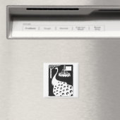 孔雀のモチーフ、「ルモーテ・ダーサー」(リトー)より マグネット (インサイチュ (食洗機))