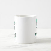 孔雀のヤモリ コーヒーマグカップ (中央)