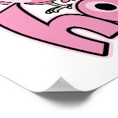 孔雀の乳癌 ポスター (角)