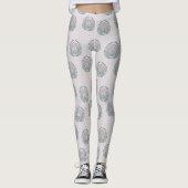 孔雀の円 レギンス (正面)