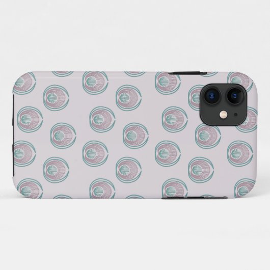 孔雀の円 Case-Mate iPhoneケース (裏面(横))