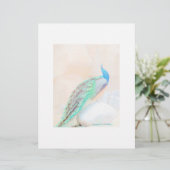 孔雀の固定 (スタンド正面)