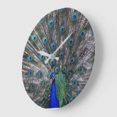 孔雀の壁時計 ラージ壁時計 (傾斜)
