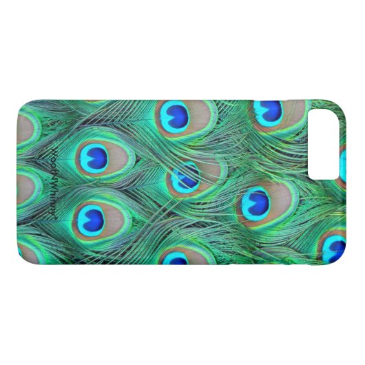 孔雀の壮麗 Case-Mate iPhoneケース (裏面(横))