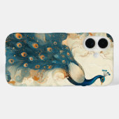 孔雀の壮麗 Case-Mate iPhoneケース (裏面 (横))