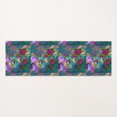 孔雀の変質 ヨガマット (正面(横))