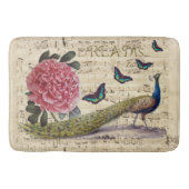 孔雀の夢 バスマット (正面)