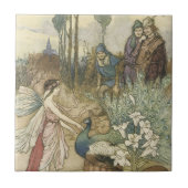 孔雀の妖精の国 タイル (正面)