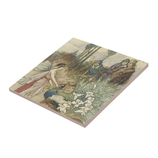 孔雀の妖精の国 タイル (側面)