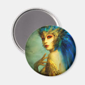 孔雀の妖精 マグネット (正面/裏面)