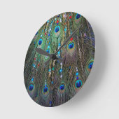孔雀の宝石店 ラウンド壁時計 (傾斜)