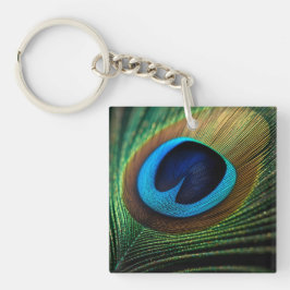 孔雀の宝石 キーホルダー