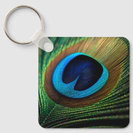 孔雀の宝石 キーホルダー