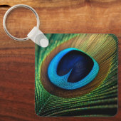 孔雀の宝石 キーホルダー (正面)
