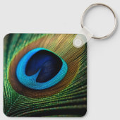 孔雀の宝石 キーホルダー (裏面)