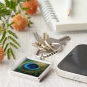 孔雀の宝石 キーホルダー (側面)