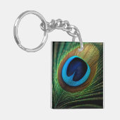 孔雀の宝石 キーホルダー (正面左)
