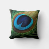 孔雀の宝石 クッション (正面)